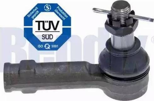 BENDIX 040637B - Tie Rod End autospares.lv