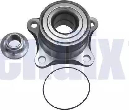 BENDIX 050337B - Wheel hub, bearing Kit autospares.lv