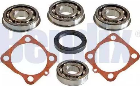 BENDIX 051513B - Wheel hub, bearing Kit autospares.lv