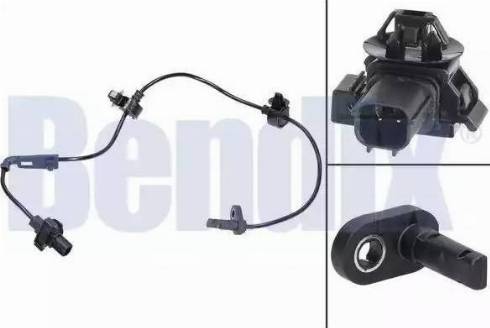 BENDIX 058419B - Sensor, wheel speed autospares.lv