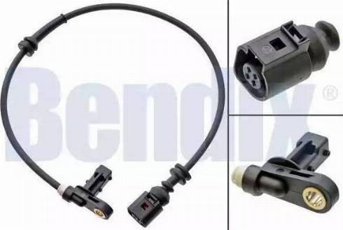 BENDIX 058204B - Sensor, wheel speed autospares.lv
