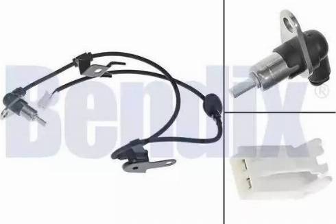 BENDIX 058224B - Sensor, wheel speed autospares.lv