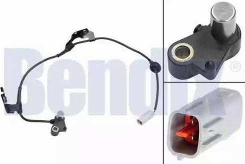 BENDIX 058221B - Sensor, wheel speed autospares.lv