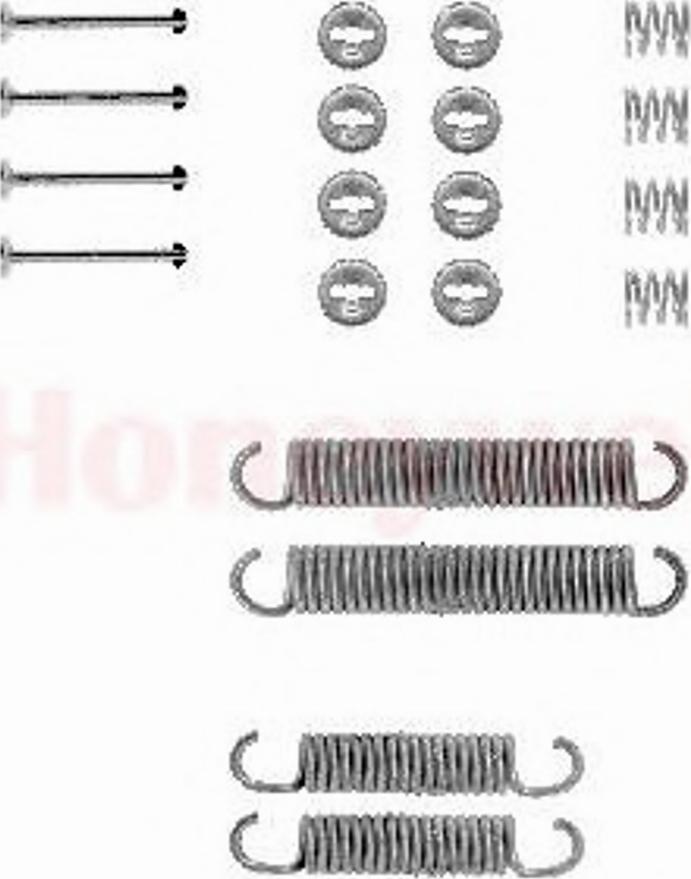 BENDIX 771059B - Accessory Kit, brake shoes autospares.lv