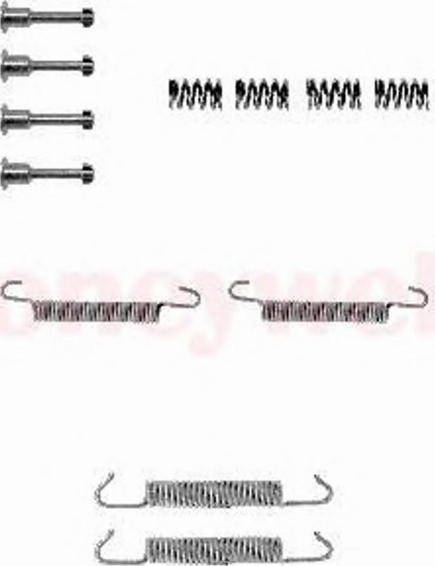 BENDIX 771063B - Accessory Kit, parking brake shoes autospares.lv