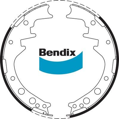 Bendix-AU BS1405 - Brake Shoe Set autospares.lv