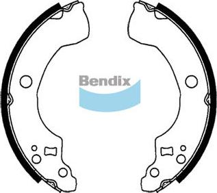 Bendix-AU BS1792 - Brake Shoe Set autospares.lv