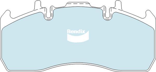 Bendix-AU CVP304PTHD - Brake Pad Set, disc brake autospares.lv