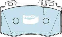 Bendix-AU DB1453 EURO+ - Brake Pad Set, disc brake autospares.lv