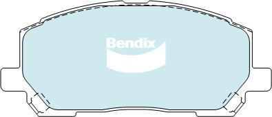 Bendix-AU DB1488 -4WD - Brake Pad Set, disc brake autospares.lv