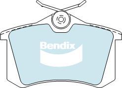 Bendix-AU DB1192 EURO+ - Brake Pad Set, disc brake autospares.lv