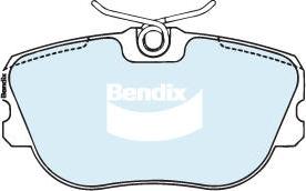 Bendix-AU DB1157 GCT - Brake Pad Set, disc brake autospares.lv