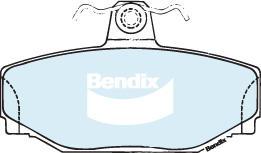 Bendix-AU DB1171 EURO+ - Brake Pad Set, disc brake autospares.lv