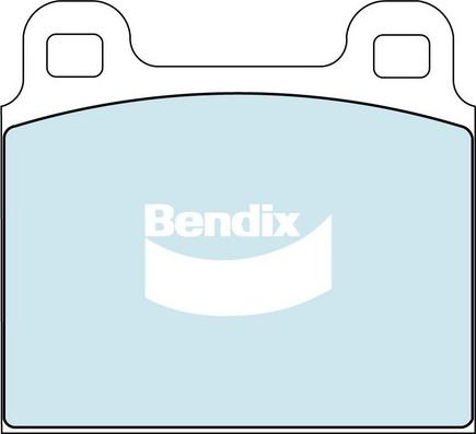 Bendix-AU DB11 GCT - Brake Pad Set, disc brake autospares.lv