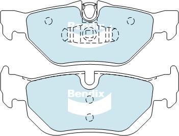 Bendix-AU DB1858 EURO+ - Brake Pad Set, disc brake autospares.lv