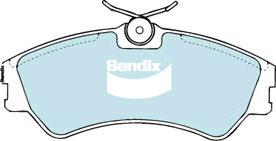 Bendix-AU DB1316 HD - Brake Pad Set, disc brake autospares.lv