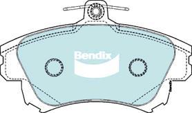 Bendix-AU DB1381 GCT - Brake Pad Set, disc brake autospares.lv