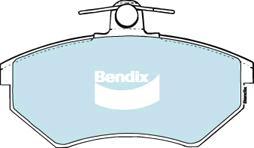 Bendix-AU DB1325 EURO+ - Brake Pad Set, disc brake autospares.lv