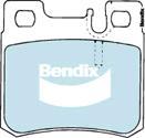 Bendix-AU DB1321 EURO+ - Brake Pad Set, disc brake autospares.lv