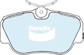 Bendix-AU DB1256 GCT - Brake Pad Set, disc brake autospares.lv