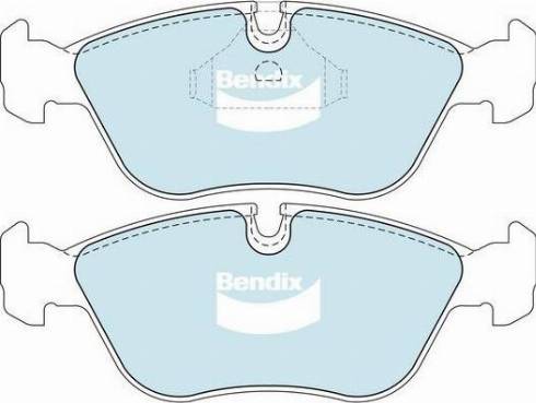 Bendix-AU DB1261 EURO+ - Brake Pad Set, disc brake autospares.lv