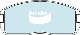 Bendix-AU DB357 GCT - Brake Pad Set, disc brake autospares.lv