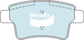 Bendix-AU DB2041 HD - Brake Pad Set, disc brake autospares.lv