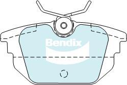 Bendix-AU DB2010 EURO+ - Brake Pad Set, disc brake autospares.lv