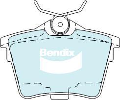 Bendix-AU DB2033 EURO+ - Brake Pad Set, disc brake autospares.lv