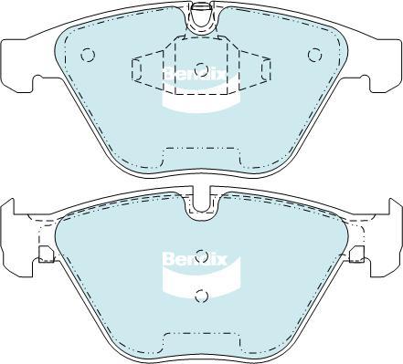 Bendix-AU DB2194 EURO+ - Brake Pad Set, disc brake autospares.lv