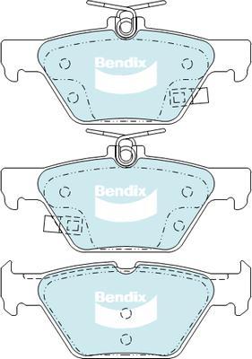 Bendix-AU DB2398 4WD - Brake Pad Set, disc brake autospares.lv