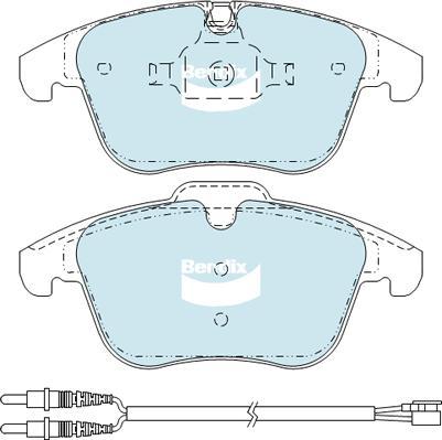 Bendix-AU DB2296 EURO+ - Brake Pad Set, disc brake autospares.lv