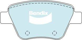 Bendix-AU DB2211 GCT - Brake Pad Set, disc brake autospares.lv