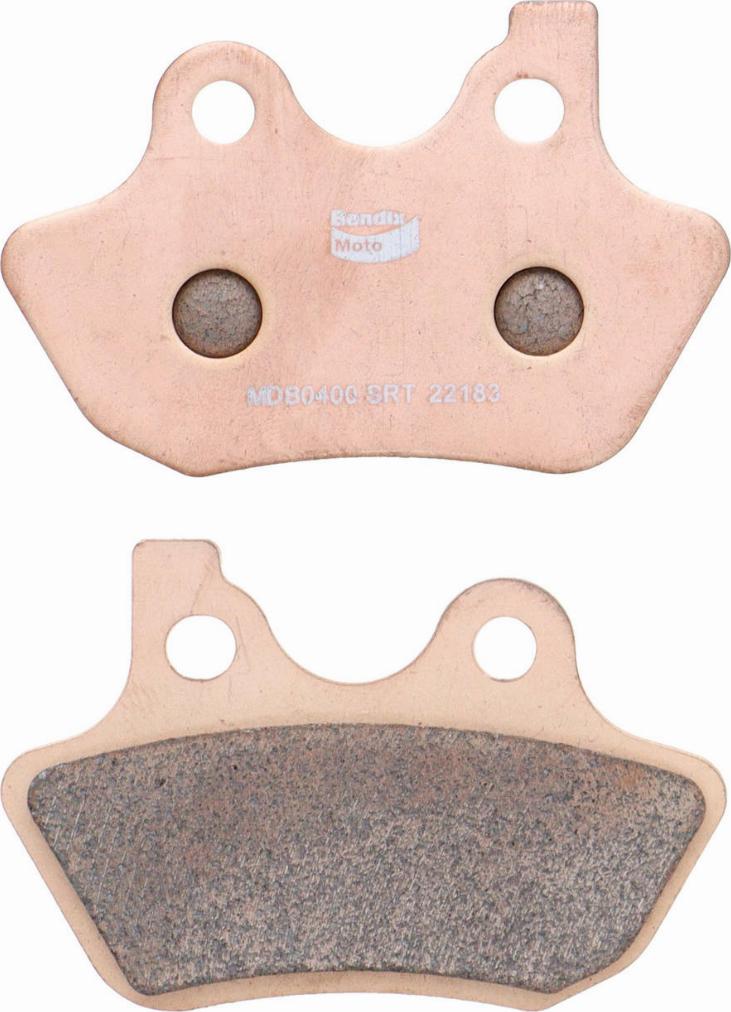 Bendix-AU MDB0400 SRT - Brake Pad Set, disc brake autospares.lv