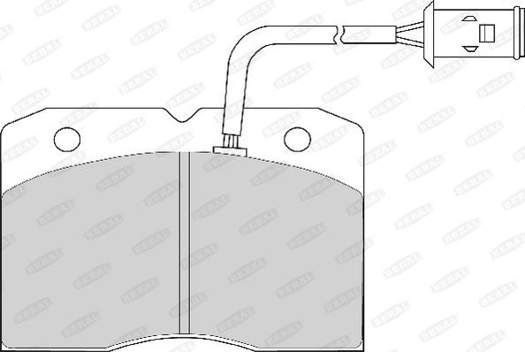 Beral 2904118304117214 - Brake Pad Set, disc brake autospares.lv