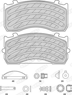 Beral 2918327004145503 - Brake Pad Set, disc brake autospares.lv