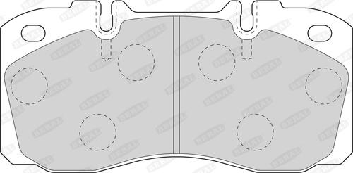 Beral 2912222004017214 - Brake Pad Set, disc brake autospares.lv