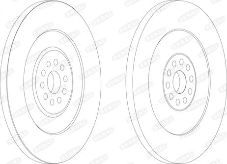 Beral BCR156A - Brake Disc autospares.lv