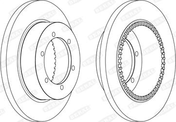 Beral BCR369A - Brake Disc autospares.lv