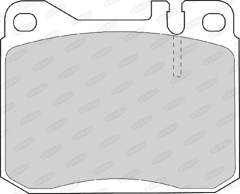 Beral BCV29581T15mm - Brake Pad Set, disc brake autospares.lv