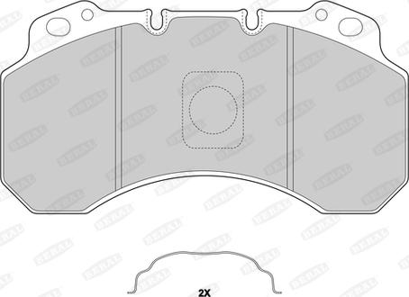 Beral BCV29099TK - Brake Pad Set, disc brake autospares.lv