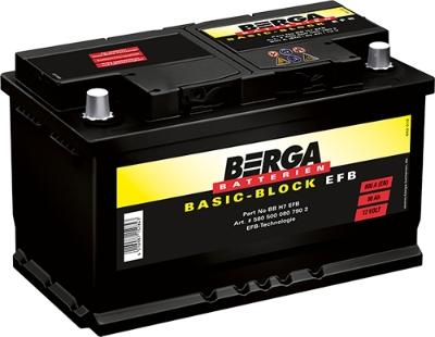 BERGA 5805000807902 - Starter Battery autospares.lv