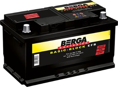 BERGA 5755000737902 - Starter Battery autospares.lv