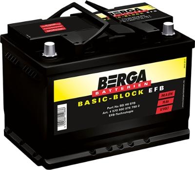 BERGA 5705000767902 - Starter Battery autospares.lv
