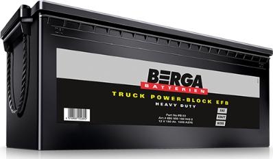 BERGA 680500100H432 - Starter Battery autospares.lv