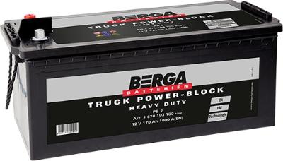 BERGA 670103100A792 - Starter Battery autospares.lv