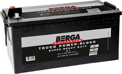 BERGA 725103115A792 - Starter Battery autospares.lv