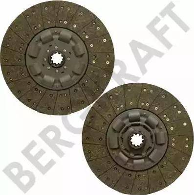 BergKraft BK9704832 - Clutch Disc autospares.lv