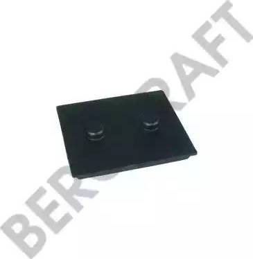 BergKraft BK2881621SP - Wear Plate, leaf spring autospares.lv