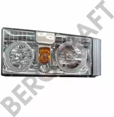 BergKraft BK7303620 - Headlight autospares.lv